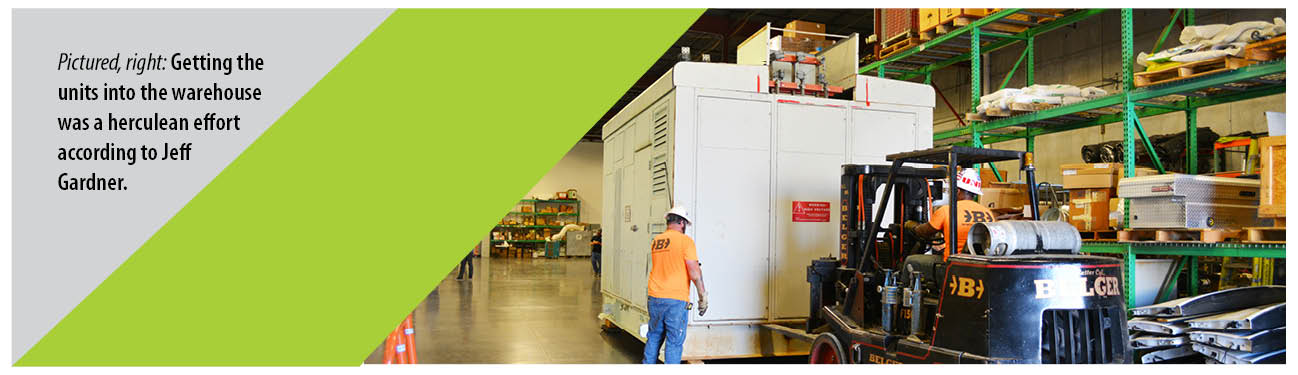 2 P1 Megawatt Generator Electrical Shop