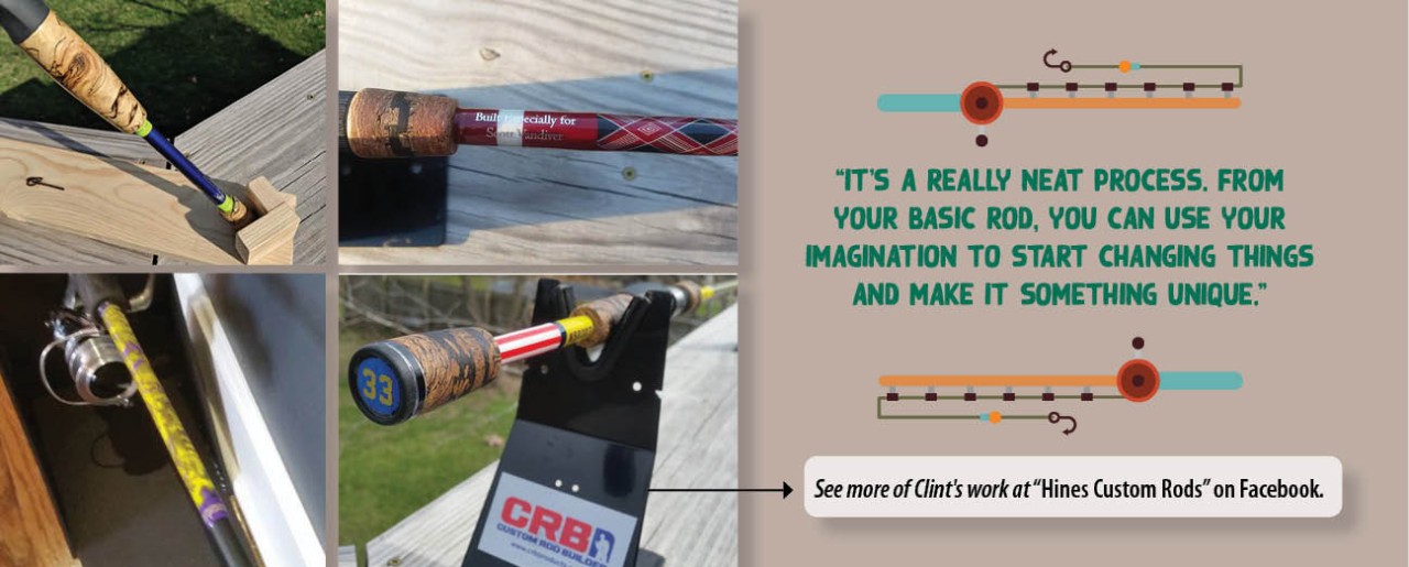 P1 Service Clint Hines explains how to create a custom fishing rod